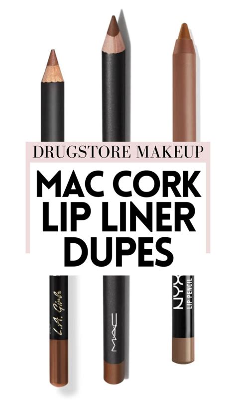 Some of the best MAC Cork Lip Liner Dupes